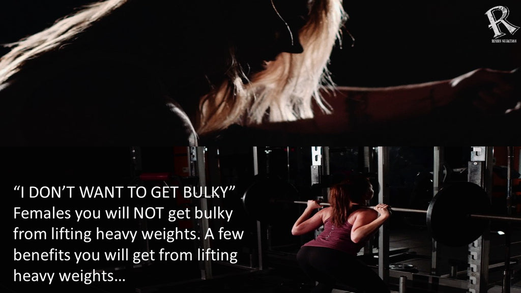 I don't want to get bulky